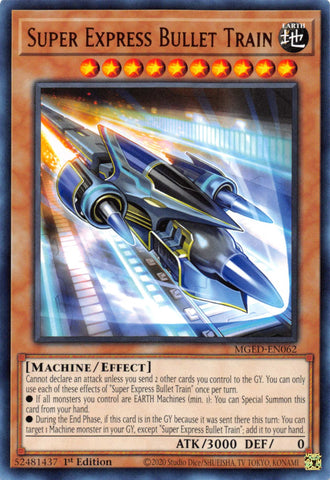 Super Express Bullet Train [MGED-EN062] Rare - Card Brawlers | Quebec | Canada | Yu-Gi-Oh!