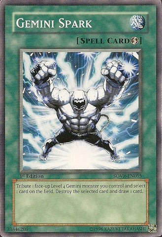 Gemini Spark [SOVR-EN055] Common - Card Brawlers | Quebec | Canada | Yu-Gi-Oh!