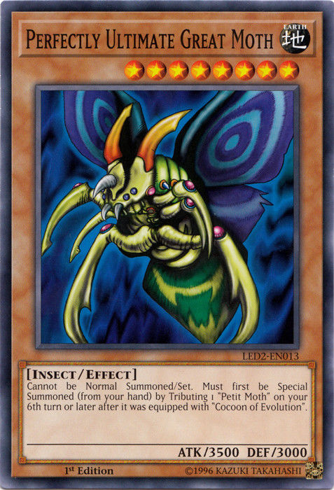 Perfectly Ultimate Great Moth [LED2-EN013] Common - Card Brawlers | Quebec | Canada | Yu-Gi-Oh!