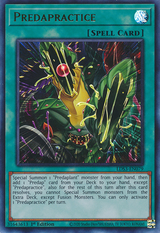 Predapractice [LDS3-EN079] Ultra Rare - Card Brawlers | Quebec | Canada | Yu-Gi-Oh!