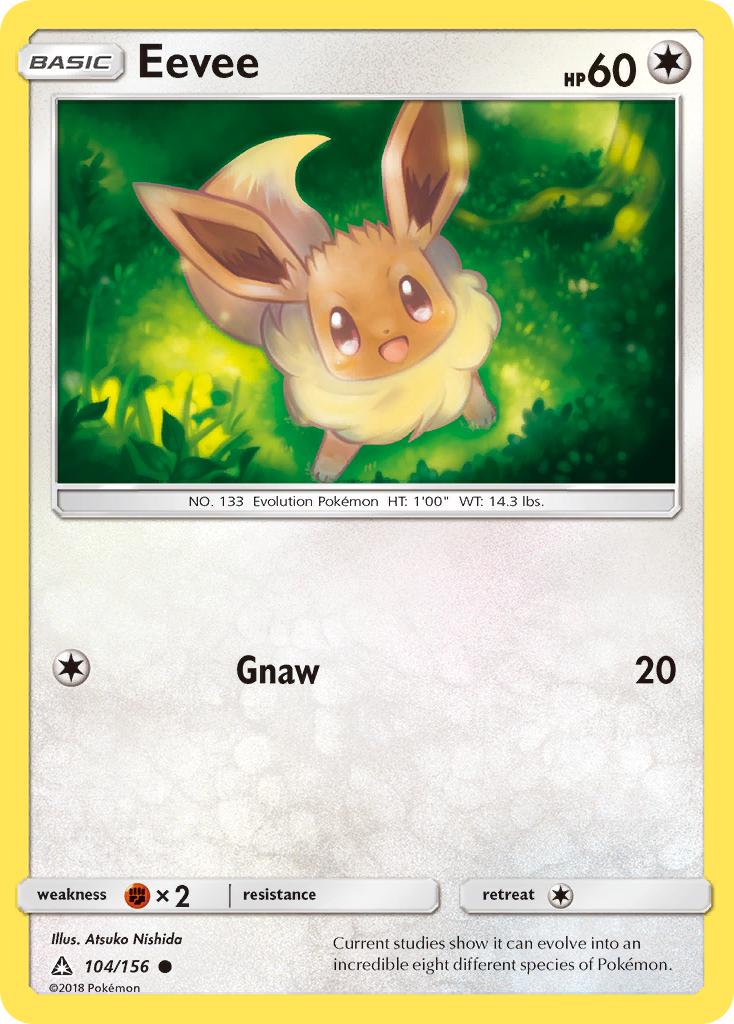 Eevee (104/156) [Sun & Moon: Ultra Prism] - Card Brawlers | Quebec | Canada | Yu-Gi-Oh!