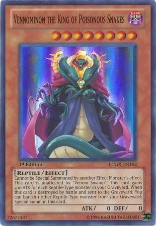 Vennominon the King of Poisonous Snakes [LCGX-EN192] Super Rare - Card Brawlers | Quebec | Canada | Yu-Gi-Oh!