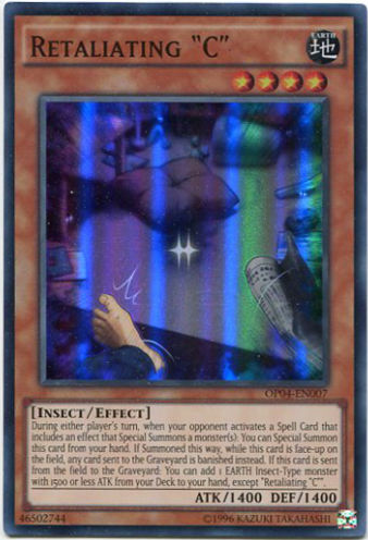 Retaliating "C" [OP04-EN007] Super Rare - Yu-Gi-Oh! - Card Brawlers | Quebec | Canada |