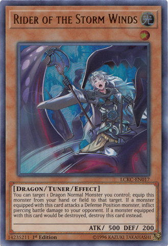 Rider of the Storm Winds [LCKC-EN017] Ultra Rare - Yu-Gi-Oh! - Card Brawlers | Quebec | Canada |