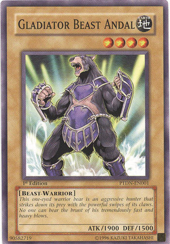 Gladiator Beast Andal [PTDN-EN001] Common - Card Brawlers | Quebec | Canada | Yu-Gi-Oh!