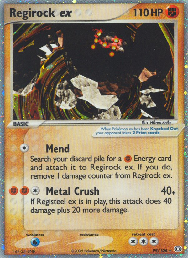 Regirock ex (99/106) [EX: Emerald] - Card Brawlers | Quebec | Canada | Yu-Gi-Oh!