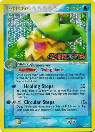 Ludicolo (10/107) (Stamped) [EX: Deoxys] - Card Brawlers | Quebec | Canada | Yu-Gi-Oh!