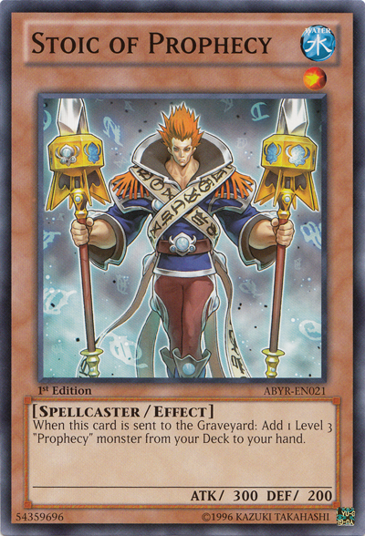 Stoic of Prophecy [ABYR-EN021] Common - Yu-Gi-Oh! - Card Brawlers | Quebec | Canada |