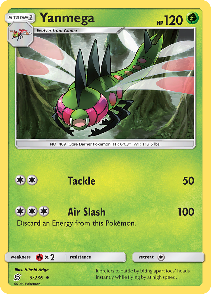 Yanmega (3/236) [Sun & Moon: Unified Minds] - Card Brawlers | Quebec | Canada | Yu-Gi-Oh!