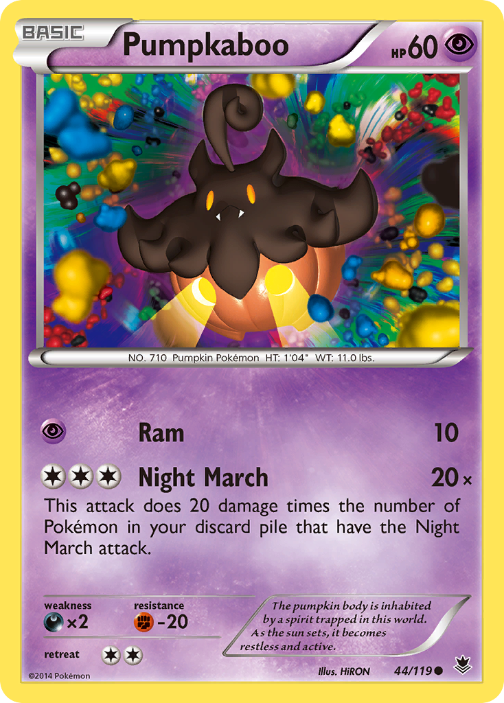 Pumpkaboo (44/119) [XY: Phantom Forces] - Card Brawlers | Quebec | Canada | Yu-Gi-Oh!