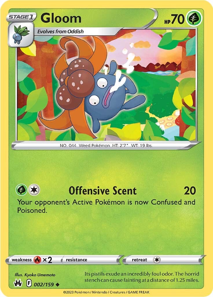 Gloom (002/159) [Sword & Shield: Crown Zenith] - Card Brawlers | Quebec | Canada | Yu-Gi-Oh!