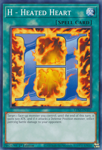 H - Heated Heart [LDS3-EN107] Common - Card Brawlers | Quebec | Canada | Yu-Gi-Oh!