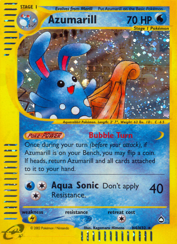 Azumarill (H4/H32) [Aquapolis] - Card Brawlers | Quebec | Canada | Yu-Gi-Oh!