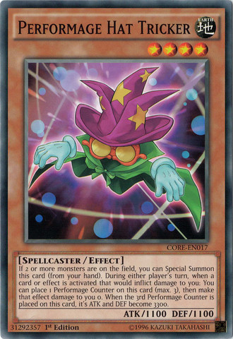 Performage Hat Tricker [CORE-EN017] Common - Card Brawlers | Quebec | Canada | Yu-Gi-Oh!