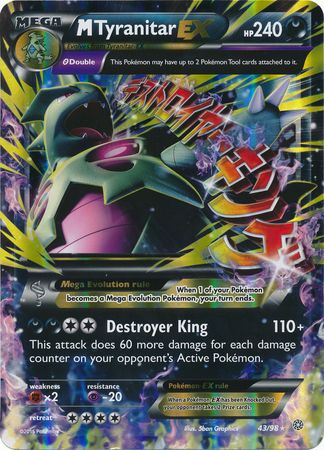 M Tyranitar EX (43/98) (Jumbo Card) [XY: Ancient Origins] - Card Brawlers | Quebec | Canada | Yu-Gi-Oh!