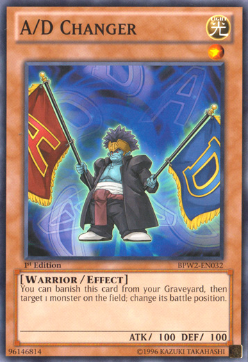 A/D Changer [BPW2-EN032] Common - Yu-Gi-Oh! - Card Brawlers | Quebec | Canada |