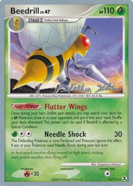 Beedrill LV.47 (15/111) (Luxdrill - Stephen Silvestro) [World Championships 2009] - Card Brawlers | Quebec | Canada | Yu-Gi-Oh!