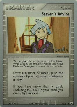 Steven's Advice (92/101) (Rocky Beach - Reed Weichler) [World Championships 2004] - Card Brawlers | Quebec | Canada | Yu-Gi-Oh!