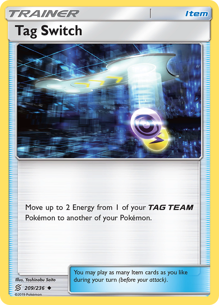 Tag Switch (209/236) [Sun & Moon: Unified Minds] - Card Brawlers | Quebec | Canada | Yu-Gi-Oh!