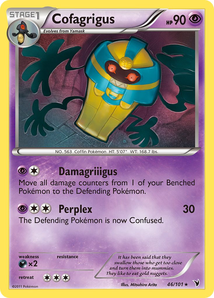 Cofagrigus (46/101) [Black & White: Noble Victories] - Card Brawlers | Quebec | Canada | Yu-Gi-Oh!