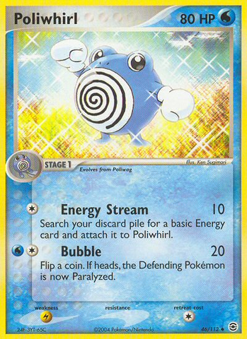 Poliwhirl (46/112) [EX: FireRed & LeafGreen] - Card Brawlers | Quebec | Canada | Yu-Gi-Oh!