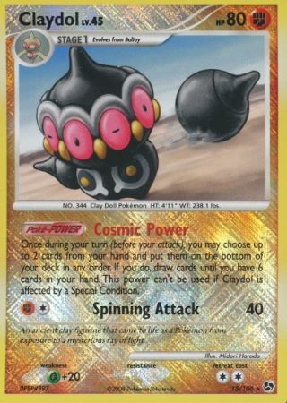 Claydol (15/106) (League Promo) [Diamond & Pearl: Great Encounters] - Card Brawlers | Quebec | Canada | Yu-Gi-Oh!