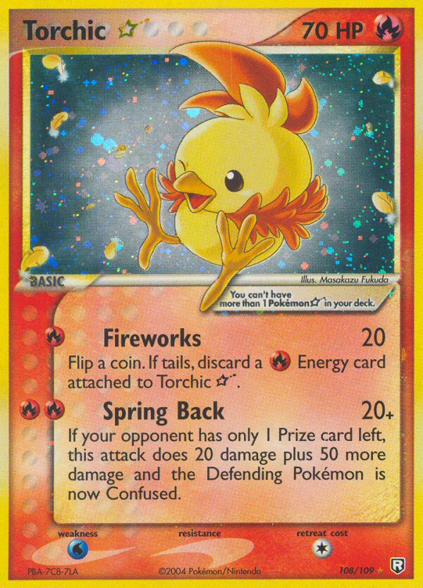 Torchic Star (108/109) [EX: Team Rocket Returns] - Card Brawlers | Quebec | Canada | Yu-Gi-Oh!