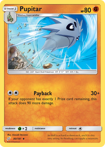 Pupitar (80/181) [Sun & Moon: Team Up] - Card Brawlers | Quebec | Canada | Yu-Gi-Oh!