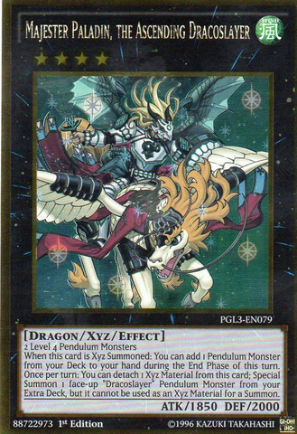Majester Paladin, the Ascending Dracoslayer [PGL3-EN079] Gold Rare - Card Brawlers | Quebec | Canada | Yu-Gi-Oh!