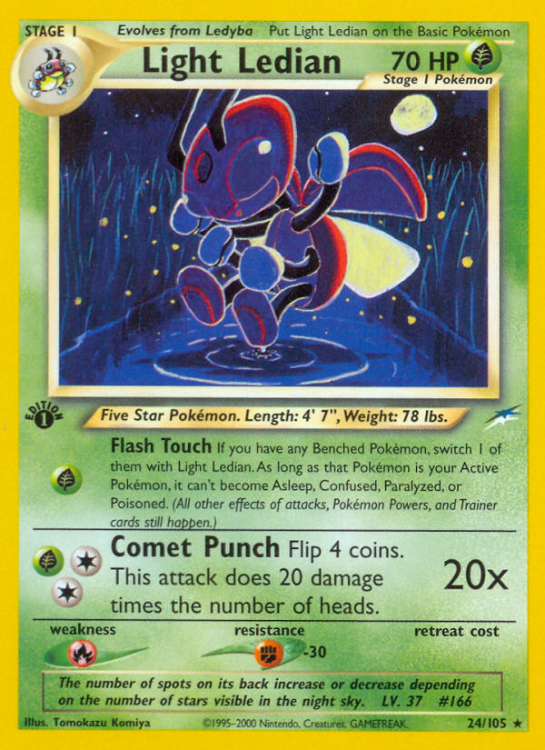 Light Ledian (24/105) [Neo Destiny 1st Edition] - Card Brawlers | Quebec | Canada | Yu-Gi-Oh!