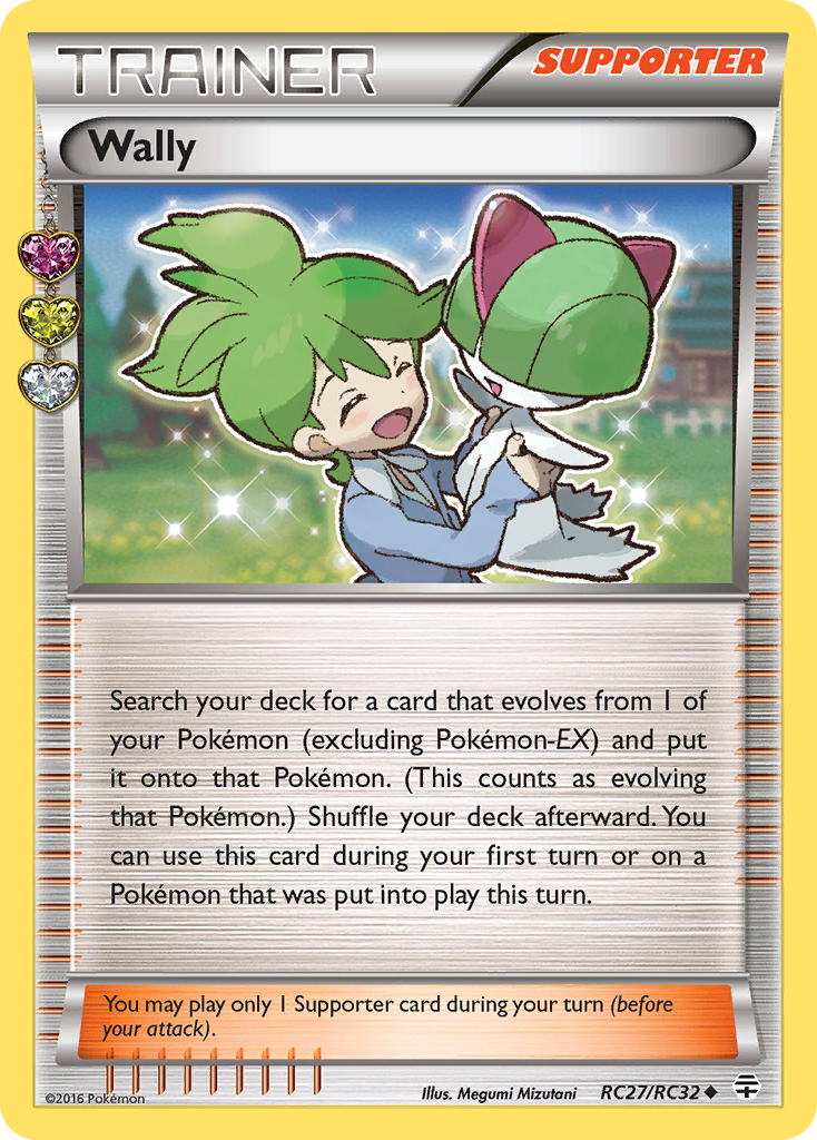 Wally (RC27/RC32) [XY: Generations] - Card Brawlers | Quebec | Canada | Yu-Gi-Oh!