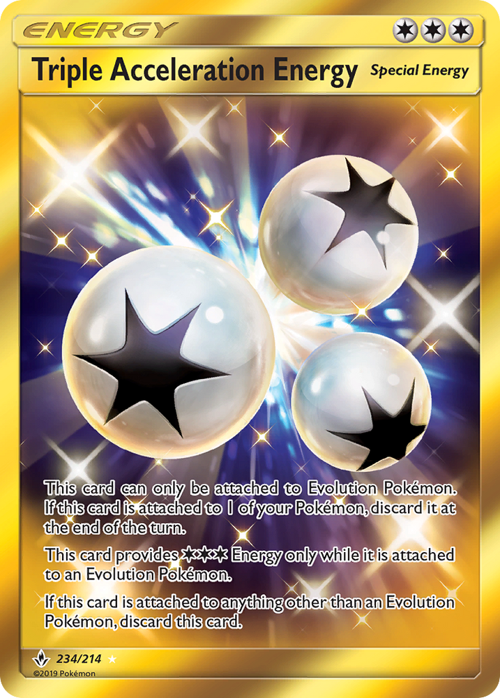 Triple Acceleration Energy (234/214) [Sun & Moon: Unbroken Bonds] - Card Brawlers | Quebec | Canada | Yu-Gi-Oh!