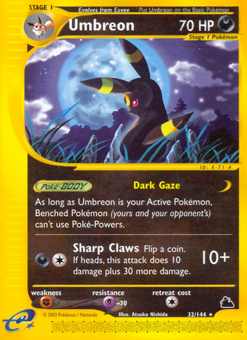 Umbreon (32/144) [Skyridge] - Card Brawlers | Quebec | Canada | Yu-Gi-Oh!