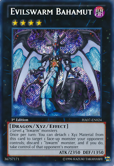 Evilswarm Bahamut [HA07-EN024] Secret Rare - Card Brawlers | Quebec | Canada | Yu-Gi-Oh!