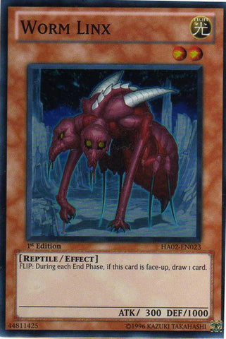 Worm Linx [HA02-EN023] Super Rare - Card Brawlers | Quebec | Canada | Yu-Gi-Oh!