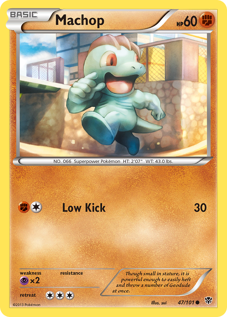 Machop (47/101) [Black & White: Plasma Blast] - Card Brawlers | Quebec | Canada | Yu-Gi-Oh!