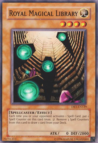 Royal Magical Library [DR1-EN129] Common - Card Brawlers | Quebec | Canada | Yu-Gi-Oh!