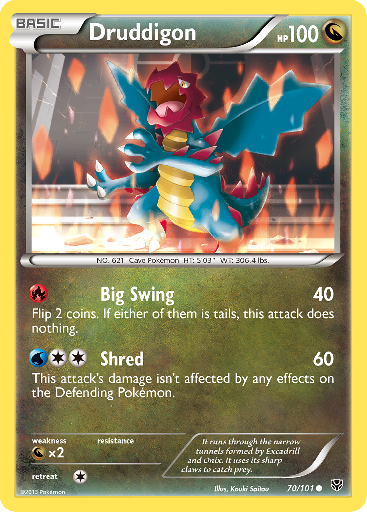 Druddigon (70/101) [Black & White: Plasma Blast] - Card Brawlers | Quebec | Canada | Yu-Gi-Oh!