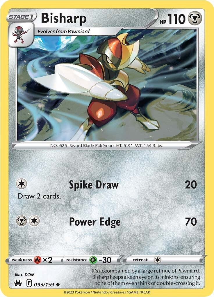 Bisharp (093/159) [Sword & Shield: Crown Zenith] - Card Brawlers | Quebec | Canada | Yu-Gi-Oh!