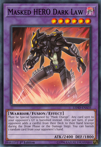 Masked Hero Dark Law [LEHD-ENA35] Common - Card Brawlers | Quebec | Canada | Yu-Gi-Oh!