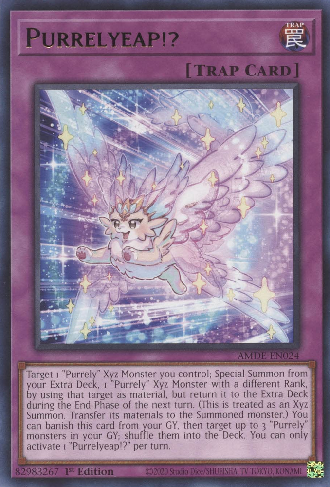 Purrelyeap!? [AMDE-EN024] Rare - Card Brawlers | Quebec | Canada | Yu-Gi-Oh!