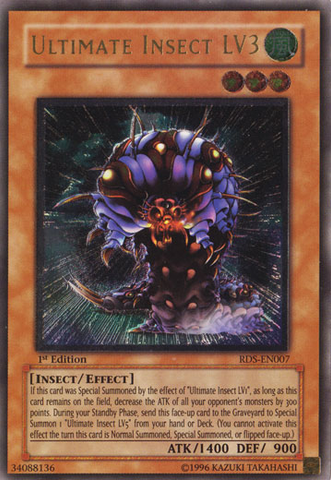 Ultimate Insect LV3 [RDS-EN007] Ultimate Rare - Card Brawlers | Quebec | Canada | Yu-Gi-Oh!
