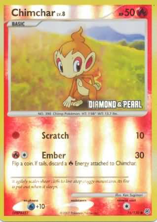Chimchar (76/130) [Burger King Promos: 2008 Collection] - Card Brawlers | Quebec | Canada | Yu-Gi-Oh!
