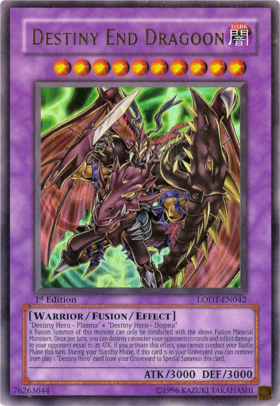Destiny End Dragoon [LODT-EN042] Ultra Rare - Card Brawlers | Quebec | Canada | Yu-Gi-Oh!