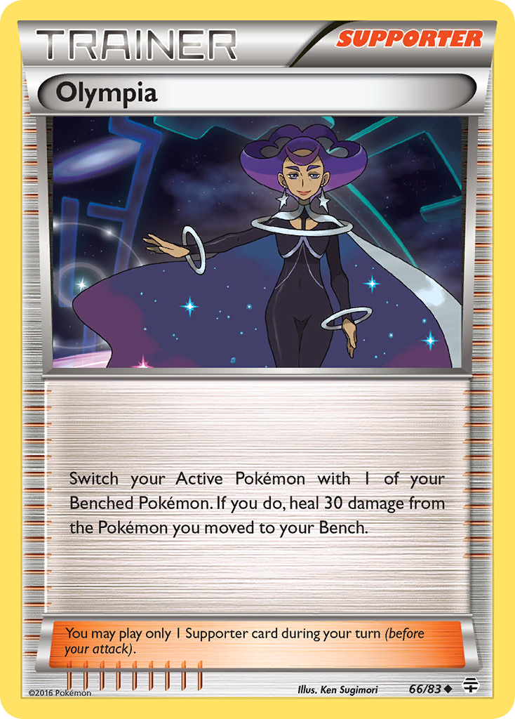 Olympia (66/83) [XY: Generations] - Card Brawlers | Quebec | Canada | Yu-Gi-Oh!
