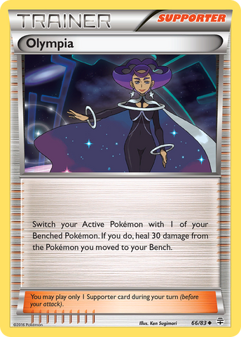 Olympia (66/83) [XY: Generations] - Card Brawlers | Quebec | Canada | Yu-Gi-Oh!