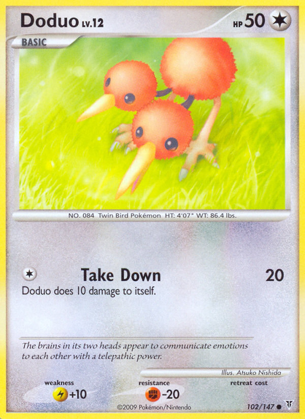 Doduo (102/147) [Platinum: Supreme Victors] - Card Brawlers | Quebec | Canada | Yu-Gi-Oh!