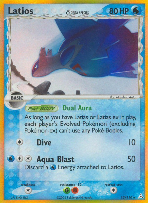Latios (12/110) (Delta Species) [EX: Holon Phantoms] - Card Brawlers | Quebec | Canada | Yu-Gi-Oh!