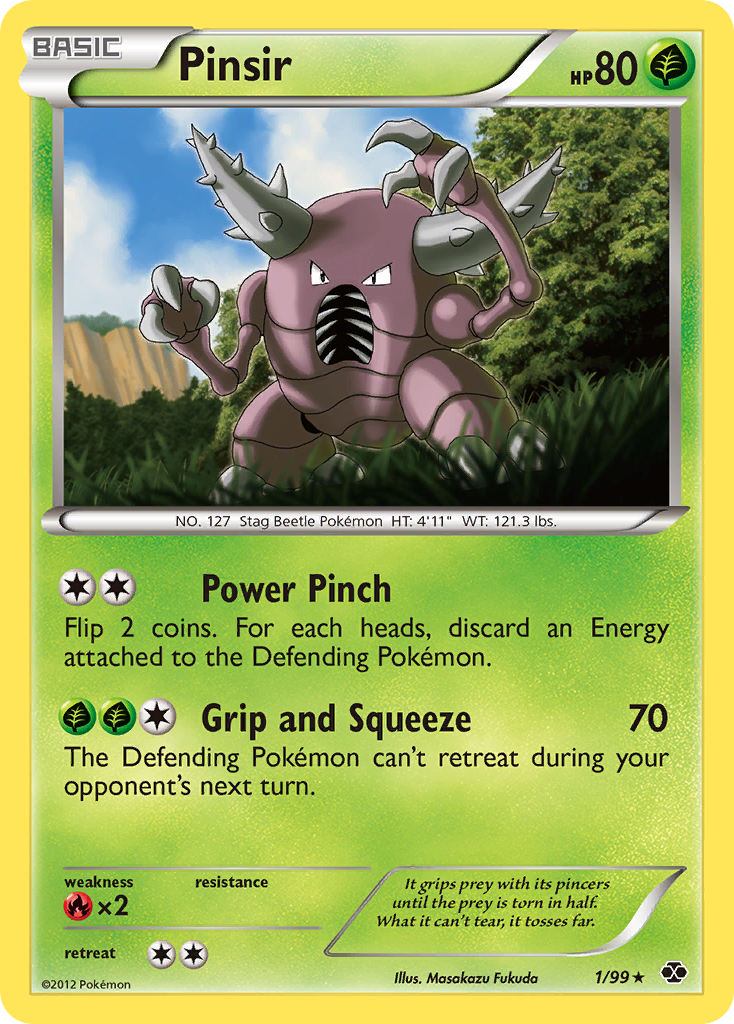 Pinsir (1/99) [Black & White: Next Destinies] - Card Brawlers | Quebec | Canada | Yu-Gi-Oh!