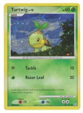 Turtwig (103/130) (Cosmos Holofoil) [Diamond & Pearl: Base Set] - Card Brawlers | Quebec | Canada | Yu-Gi-Oh!